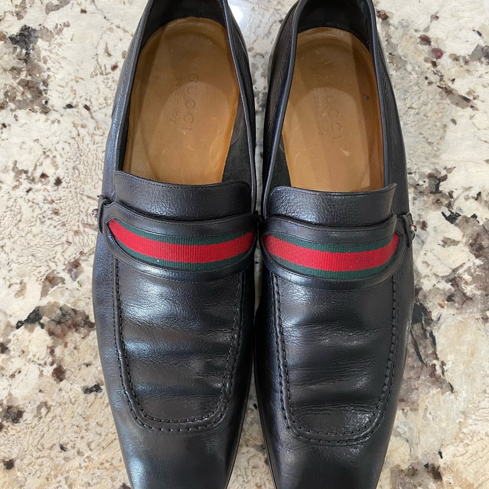 Gucci Moca Pelle Goma Loafers